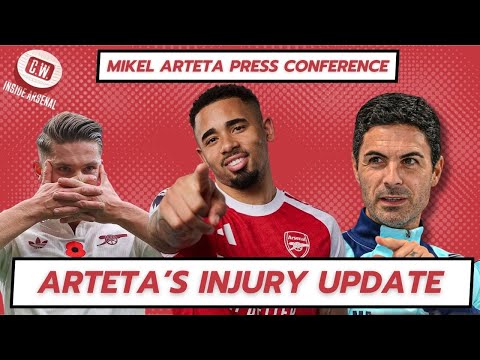 Видео: Последние новости «Арсенала»: новости о травме Артеты | Возвращение Габриэля Жезуса | Льюис-Скелл...