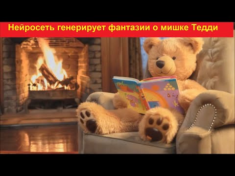 Видео: Нейросеть генерирует видео о мишке Тедди