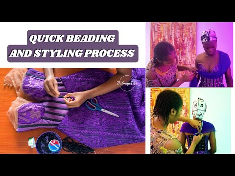 Видео: БЫСТРЫЙ ПРОЦЕСС ВЫШИВКИ И УКЛАДКИ