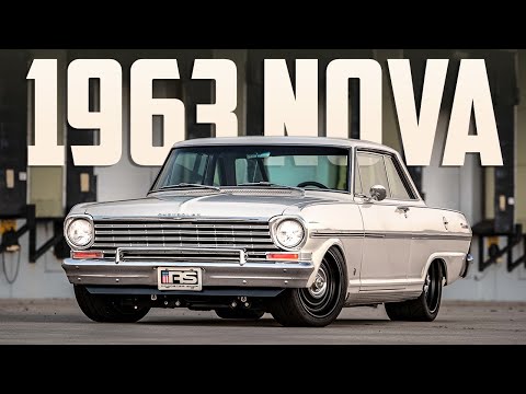 Видео: +850 л.с. Supercharged Sleeper | Roadster Shop, построен в 1963 году, Nova, оснащенная SPEC