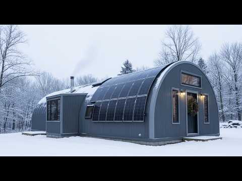 Видео: Почему жизнь в отдельном доме проще в Quonset Hut