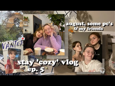 Видео: stay 'cozy' vlog :: ep. 5 август, распаковка карт и мои друзьяшки