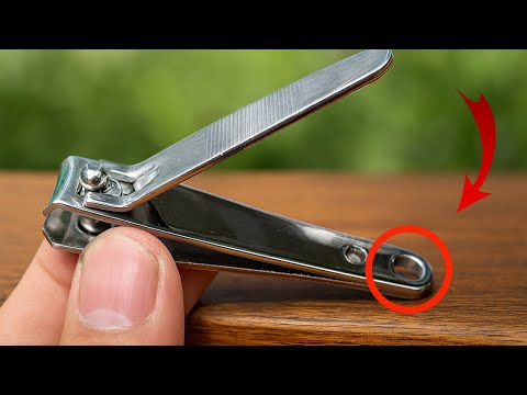 Видео: Только 2% населения мира знают этот секрет кусачек для ногтей! Отличное новое изобретение!