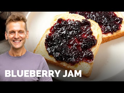 Видео: Рецепт черничного джема (с пектином + как консервировать)