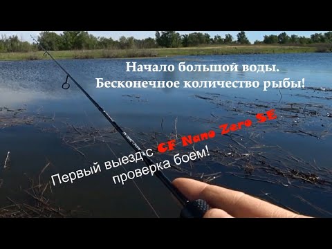 Видео: Куча рыбы зашло в эти места вслед за водой! #ультралайт #мормышинг #рыбалка #наноджиг