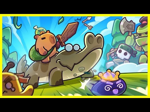 Видео: САМАЯ ЛУЧШАЯ RPG — Capybara Go! #1