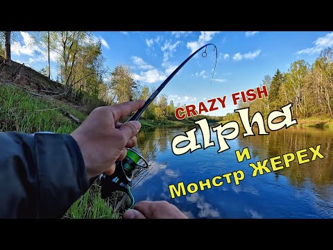 Видео: Crazy Fish Alpha 2-8 г. и ЖЕРЕХИ МОНСТРЫ