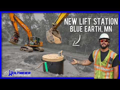 Видео: Установка насосной станции в Блу-Эрт, Миннесота | Модернизация канализационной системы компанией ...