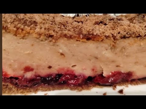 Видео: НЕЖНЫЙ ВКУС ВИШНИ И ШОКОЛАДНОЙ НАЧИНКИ ПЕСОЧНОГО ПИРОГА