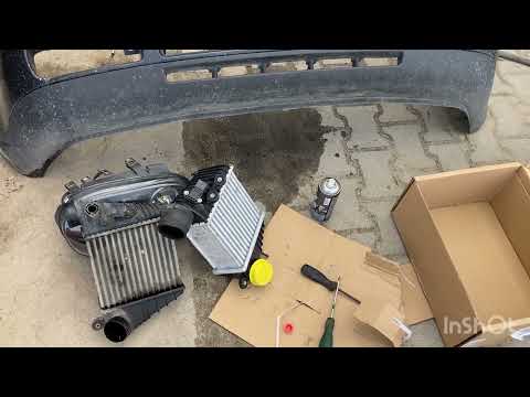 Видео: Как заменить интеркуллер на VW GOLF 4