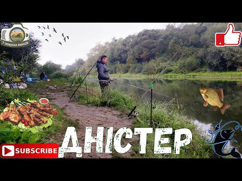 Видео: Риболовля на початку осені р.Дністер / Відпочинок з ночівлею / #2022