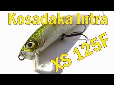 Видео: Обзор воблера Kosadaka Intra XS 125F