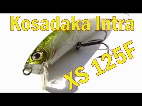 Видео: Обзор воблера Kosadaka Intra XS 125F