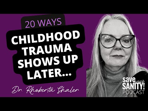 Видео: 20 способов, которыми детская травма может проявиться во взрослой жизни