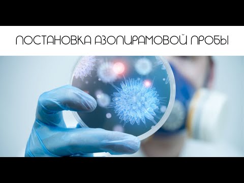 Видео: ПОСТАНОВКА АЗОПИРАМОВОЙ ПРОБЫ