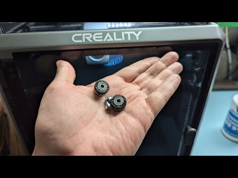 Видео: Creality K1C — замена шестерен экструдера