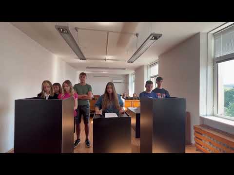 Видео: Симулативен съдебен процес в ПГПЗЕ "Захарий Стоянов" 12в клас