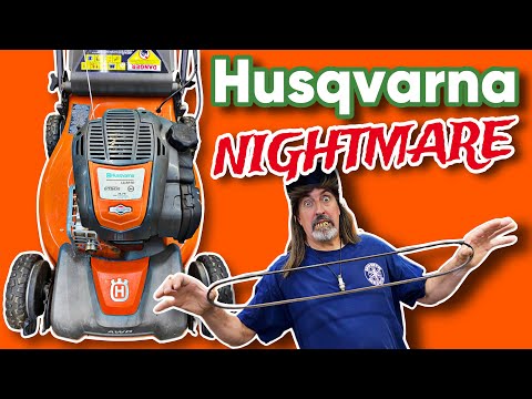 Видео: Ремень полного привода Husqvarna КОШМАР