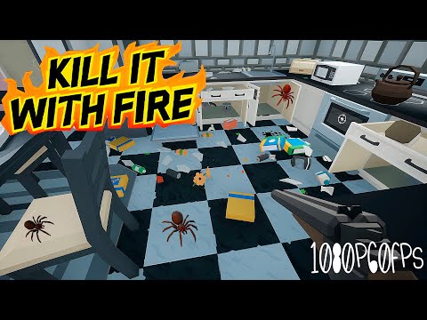 Видео: KILL IT WITH FIRE - Дай отпор паукам [2020 PC GAME 1080p60fps]