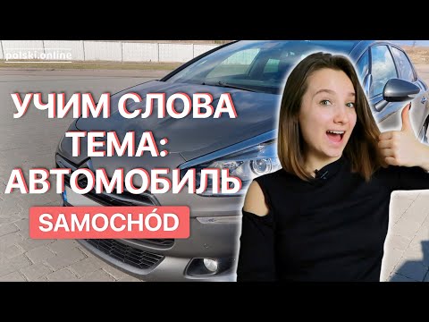 Видео: Выучите 30 польских слов по теме  автомобиль!