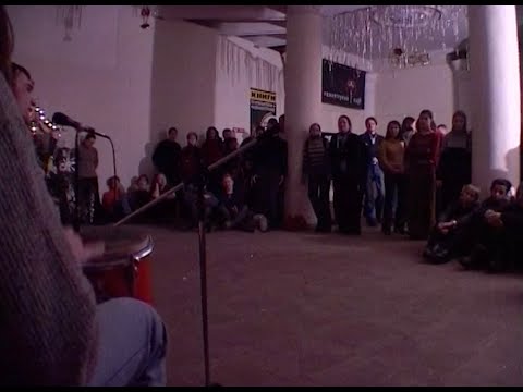 Видео: OVERGROUND (фрагмент), Декор-акция независимости молодёжи. "Воскресенье" в Великом Новгороде,  2003