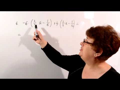 Видео: Подобные слагаемые