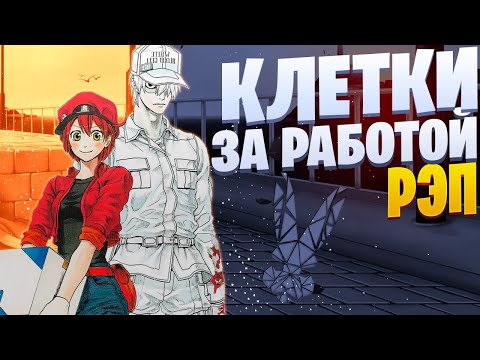 Видео: White R - Клетки за работой | Cells at Work | Рэп по Аниме