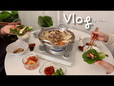 Видео: Корейская домохозяйка - обед наедине и ужин с мужем