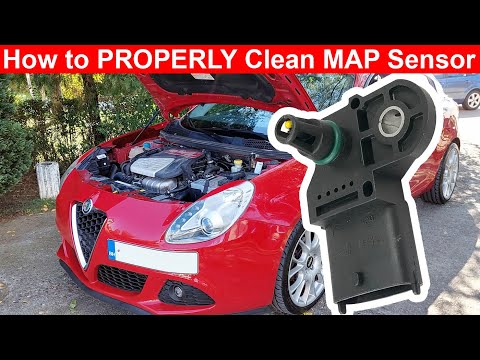 Видео: Как правильно чистить датчики MAP Alfa Giulietta 1.4, Mito, Fiat