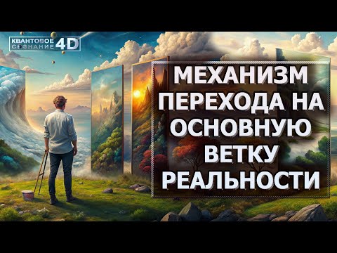 Видео: МЕХАНИЗМ ПЕРЕХОДА НА ОСНОВНУЮ ВЕТКУ РЕАЛЬНОСТИ/ MECHANISM OF TRANSITION TO THE MAIN BRANCH