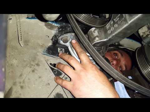 Видео: замена ремня генератора с ГУР опель вектра А