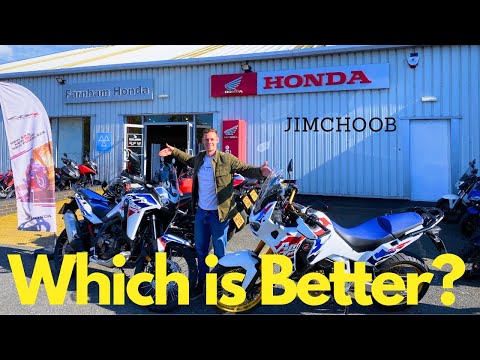 Видео: Africa Twin Showdown 2025: стандартные и приключенческие виды спорта