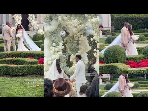 Видео: Рисса, идущая к алтарю, заставила всех плакать