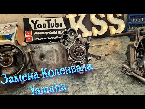 Видео: Установка STAYER Коленвала Yamaha 3KJ 5BM