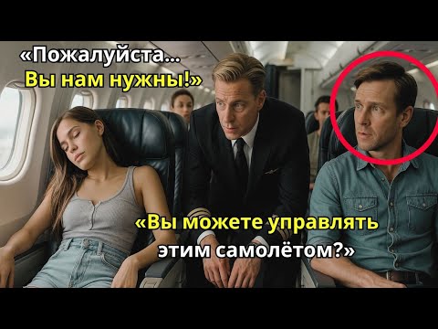 Видео: Она дремала на месте 7C — пока капитан не спросил: «Кто-нибудь может управлять этим самолётом?»