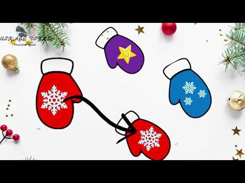 Видео: Аплікація « Казкова рукавичка для звірят» / друга молодша група
