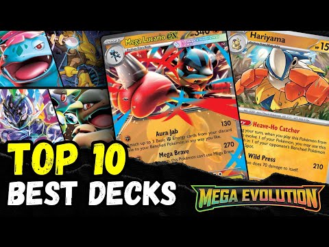 Видео: 10 лучших колод Pokemon TCG с списками колод | Октябрь 2025 г.