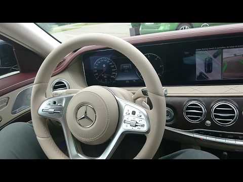 Видео: Как Mercedes-Benz S-Class паркуется без водителя