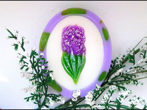 Видео: Мыло ручной работы с использованием молда | Мыловарение из готовой основы | melt and pour soap