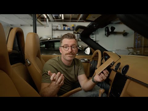 Видео: капитальный ремонт салона моего дешевого Porsche Boxster 987.2!