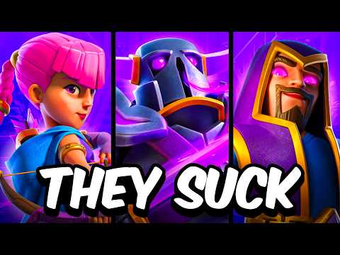Видео: ХУДШАЯ Эволюция каждого эликсира в Clash Royale
