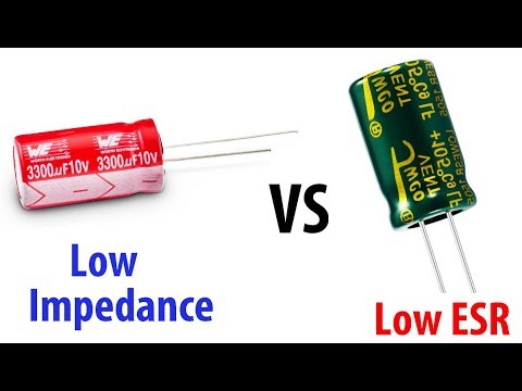 Видео: Low ESR и Low Impedance | КАКИЕ КОНДЕНСАТОРЫ ВЫБРАТЬ?