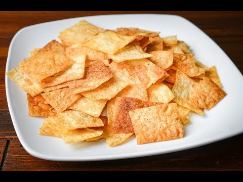 Видео: Быстрые чипсы из лаваша за 5 минут в духовке
