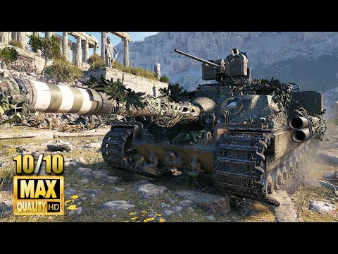 Видео: Барсук доминирует на карте Утес - World of Tanks