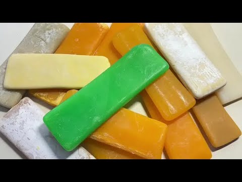 Видео: ASMR Soap cutting | Soap Carving|Резка мыла | ASMR