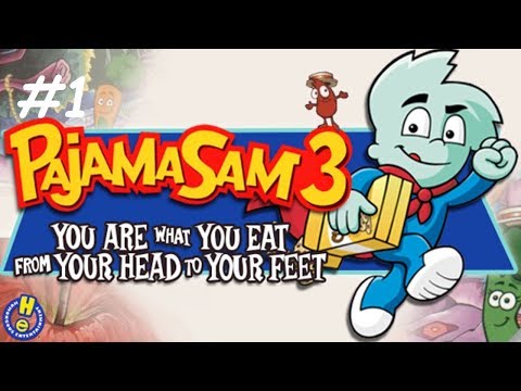 Видео: Pajama Sam 3: You Are What You Eat From Your Head To Your Feet Прохождение игры на PS1 # 1