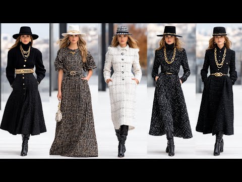 Видео: CHANEL Осень/Зима 2025–2026 | Классическая парижская элегантность и модные тенденции шика