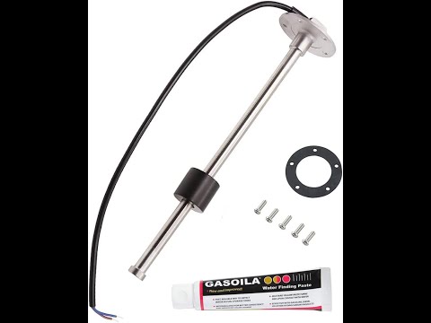 Видео: Как правильно заменить прокладку датчика уровня топлива на лодке и проверить наличие воды в топливе