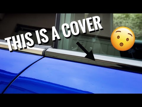 Видео: Чехол MINI F56 BELT LINE CHROME ЧЕРНЫЙ!!