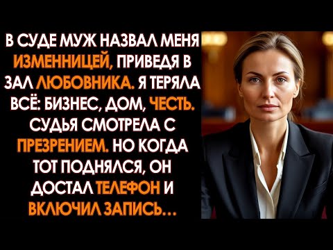 Видео: Муж привел в суд "ЛЮБОВНИКА", чтобы оставить меня ни с чем, но ПОЗЕЛЕНЕЛ, когда тот НАЗВАЛ его...